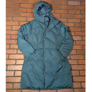 Under Armour Women's L Down Puffer Parka Hooded Winter Coat Jacket